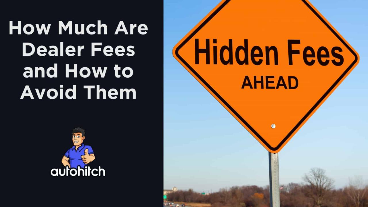 Understanding Dealer Fees Before You Buy